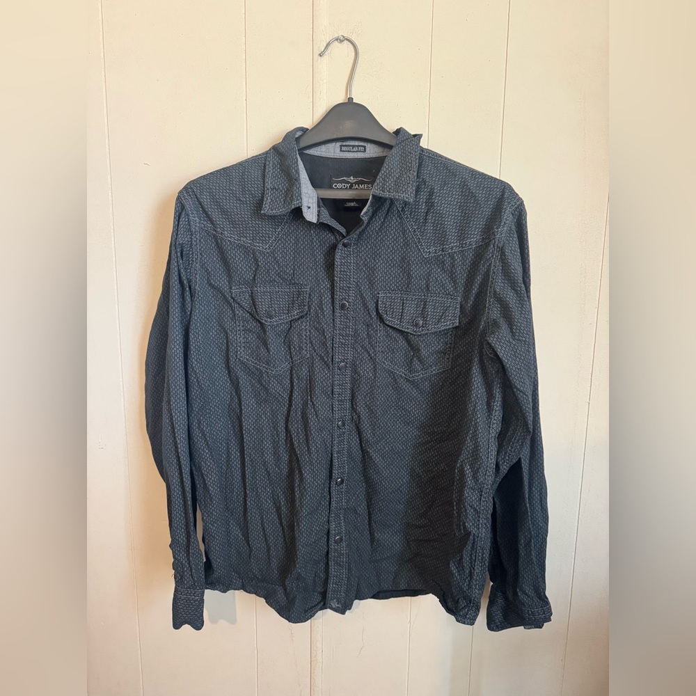Men’s Large Cody James Pearl Snap